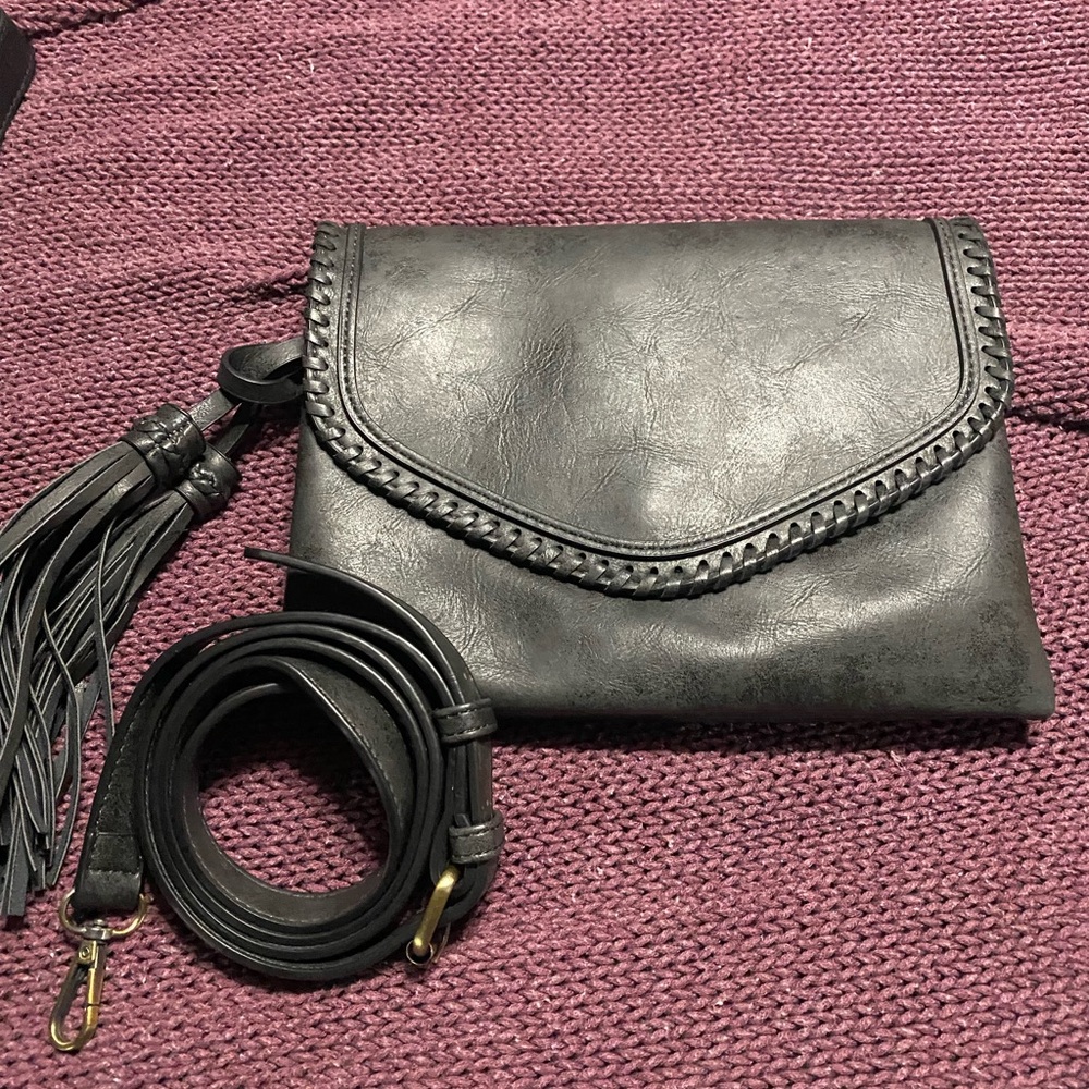 Elegant Black Women's Crossbody Bag